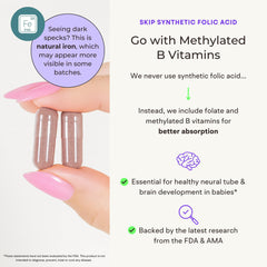 VitaminIQ red algae calcium source visual for plant-based minerals