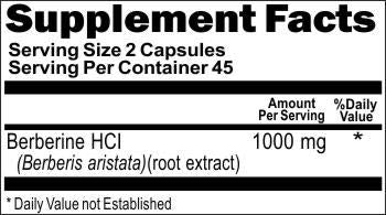Vitamins Because berberine capsules being poured for convenient daily use.