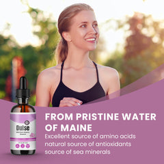 Vitamin SEA North Atlantic Dulse on Maine coast lifestyle setup for daily wellness.