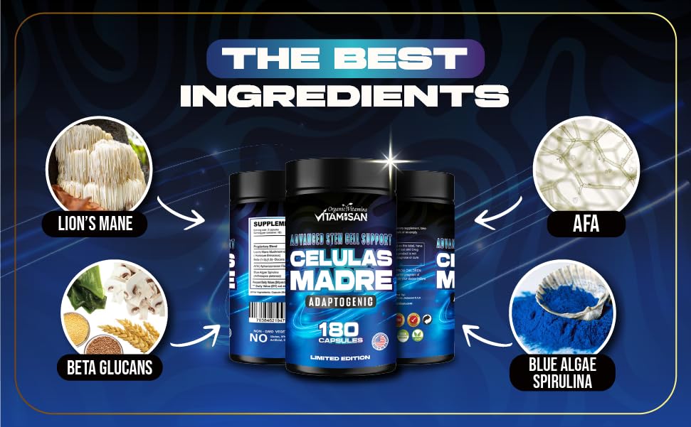 VITAMISAN immune-defense jar highlights immune support and antioxidant benefits.