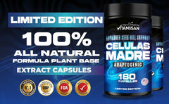 VITAMISAN Spirulina energy-boost drink shows sustained wellness and daytime stamina.