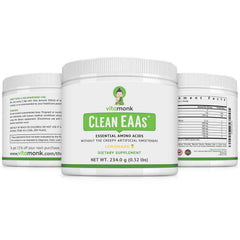 VitaMonk Clean EAA steady energy benefits.