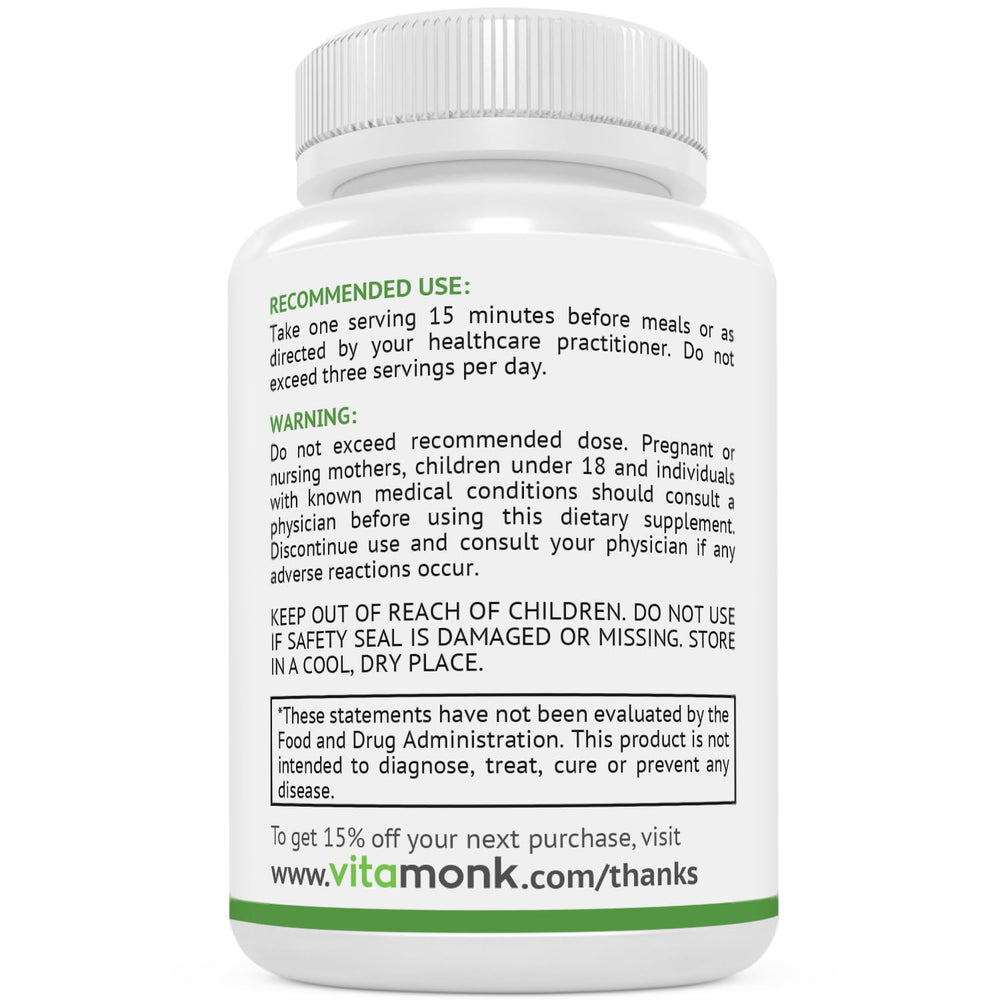 VitaMonk HistaResist bottle beside box for storage and gifting