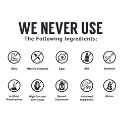 VitaMonk HistaResist ingredients icons illustrating DAO and vitamin C
