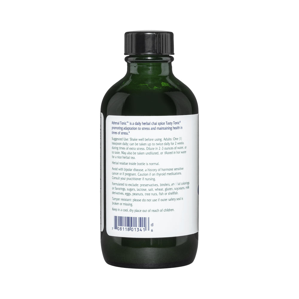 Vitanica Adrenal Tonic chai flavor swirl, easy to taste.
