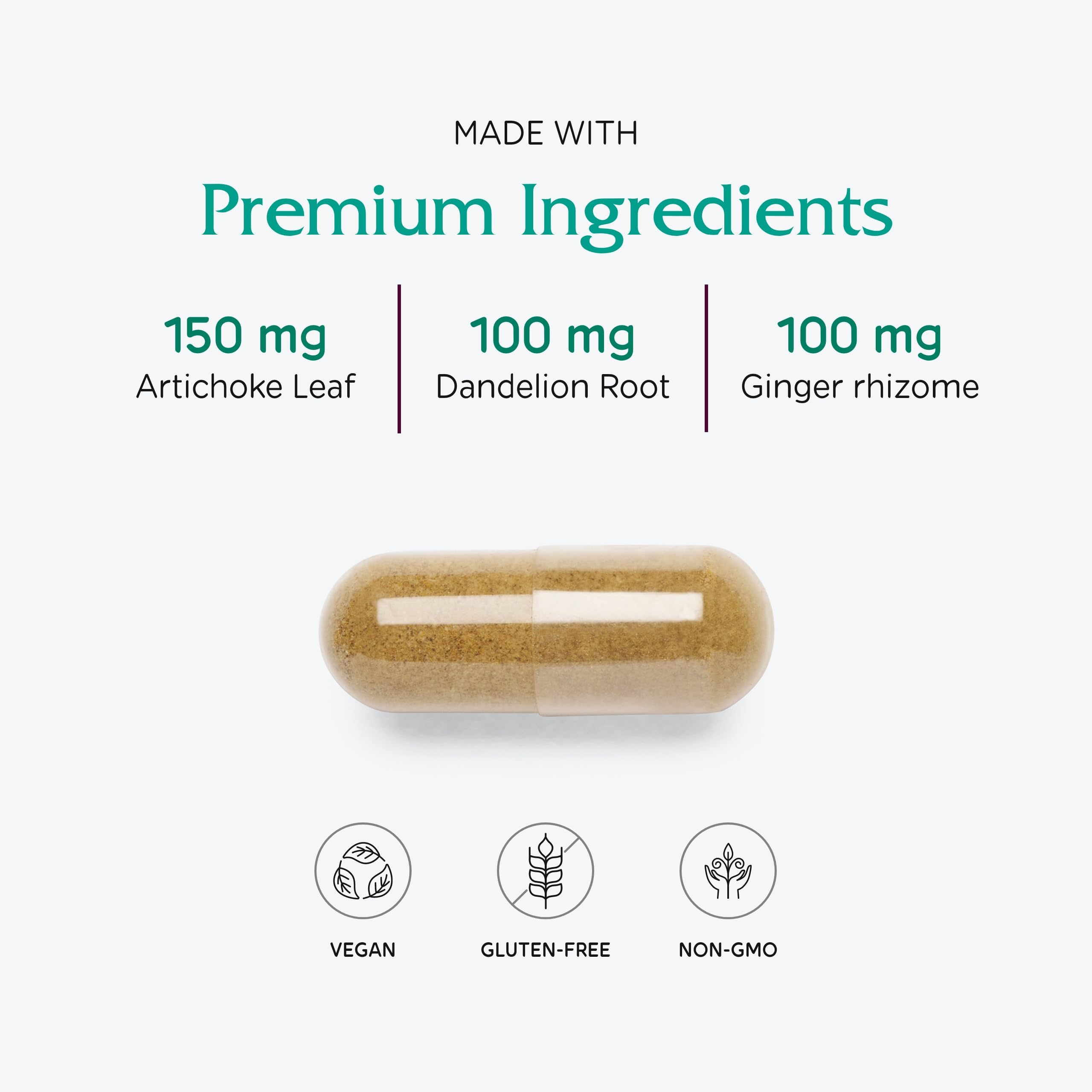 Vitanica Bitters Extra capsules in a vegan-friendly shell