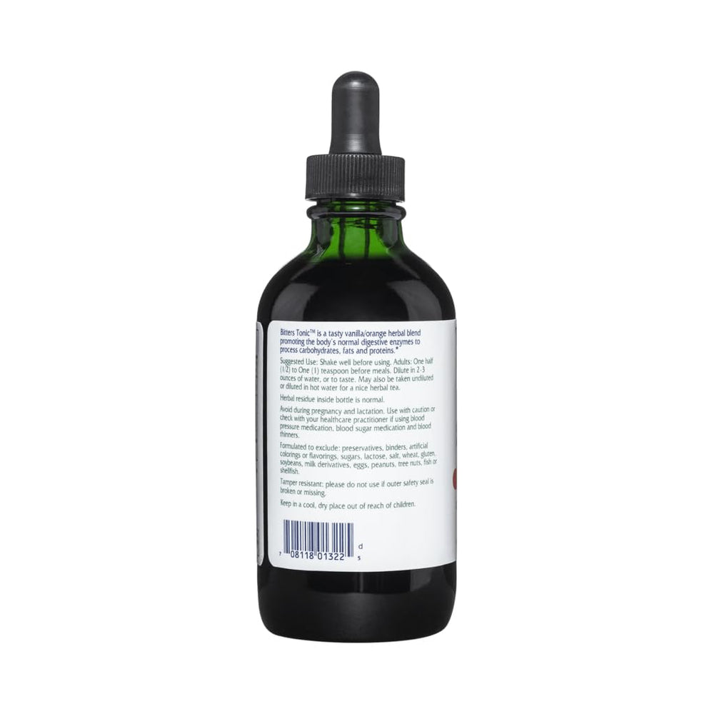 Vitanica Bitters Tonic green glass packaging emphasizes premium design