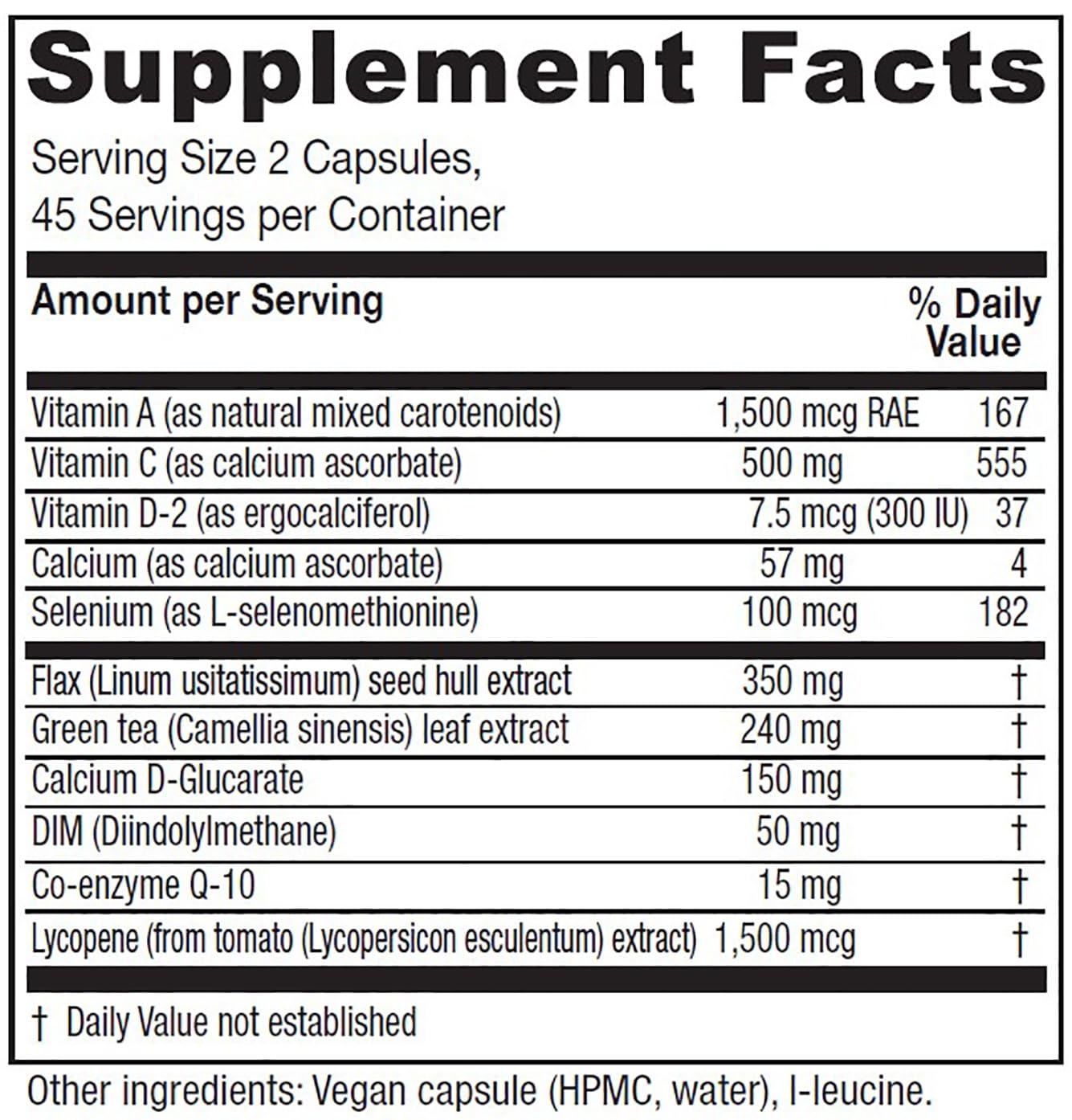 Vitanica BreastBlend capsules arranged to show vegan, plant-based formula