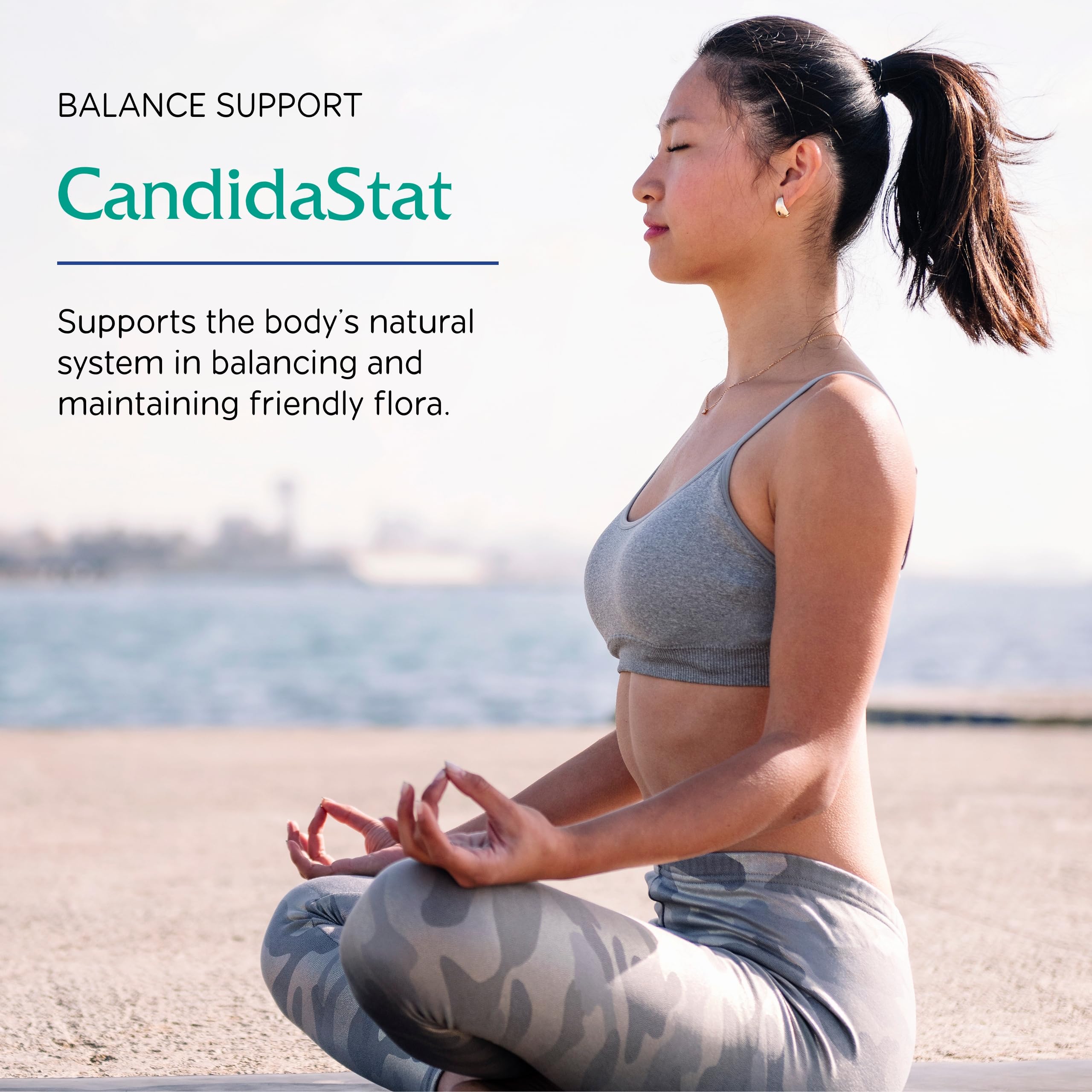 Caprylic acid ingredient detail highlighting yeast balance support