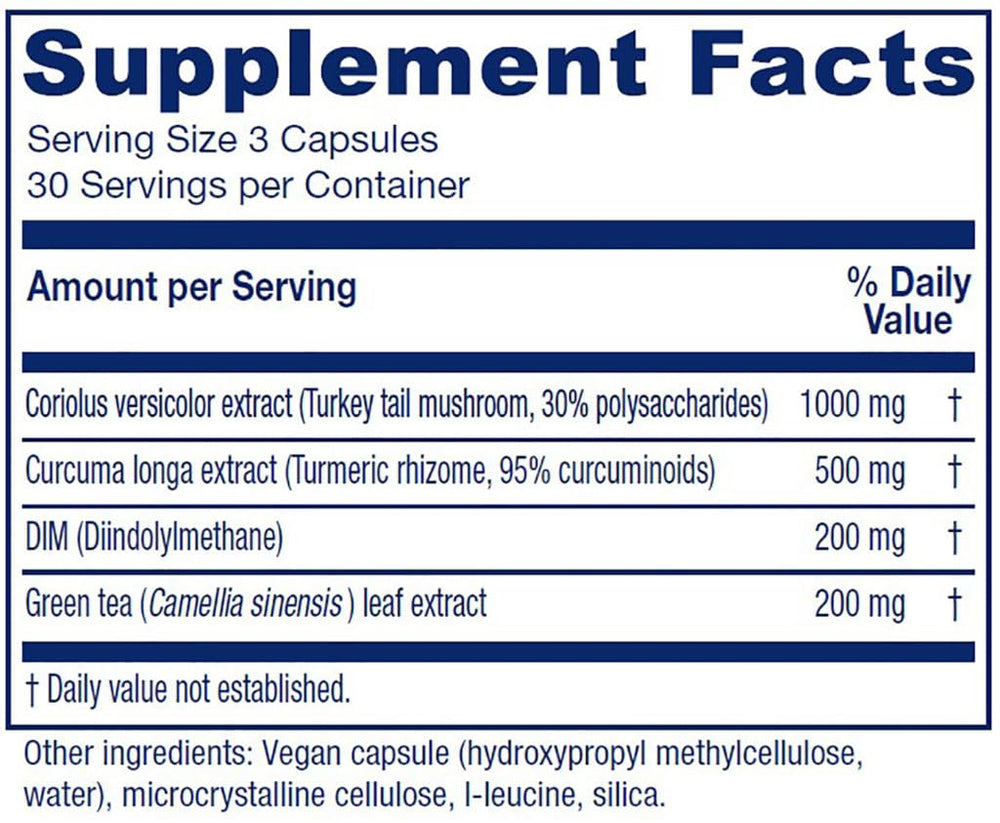 Vitanica CCDG Blend label closeup with product details and ingredients