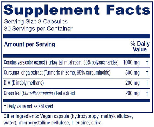 Vitanica CCDG Blend label closeup with product details and ingredients