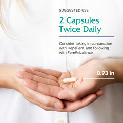 Vitanica Endocrine Disruptor Relief daily dosage scene conveys routine use