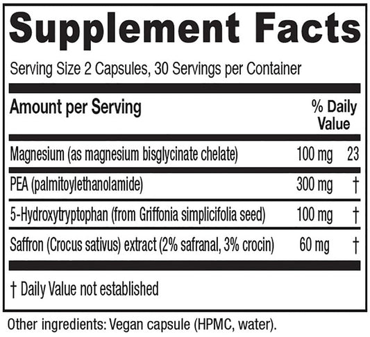 Vitanica Fibro Formula label closeup shows support for daily wellness.