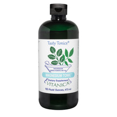 Vitanica Magnesium Tonic bottle front view for daily support