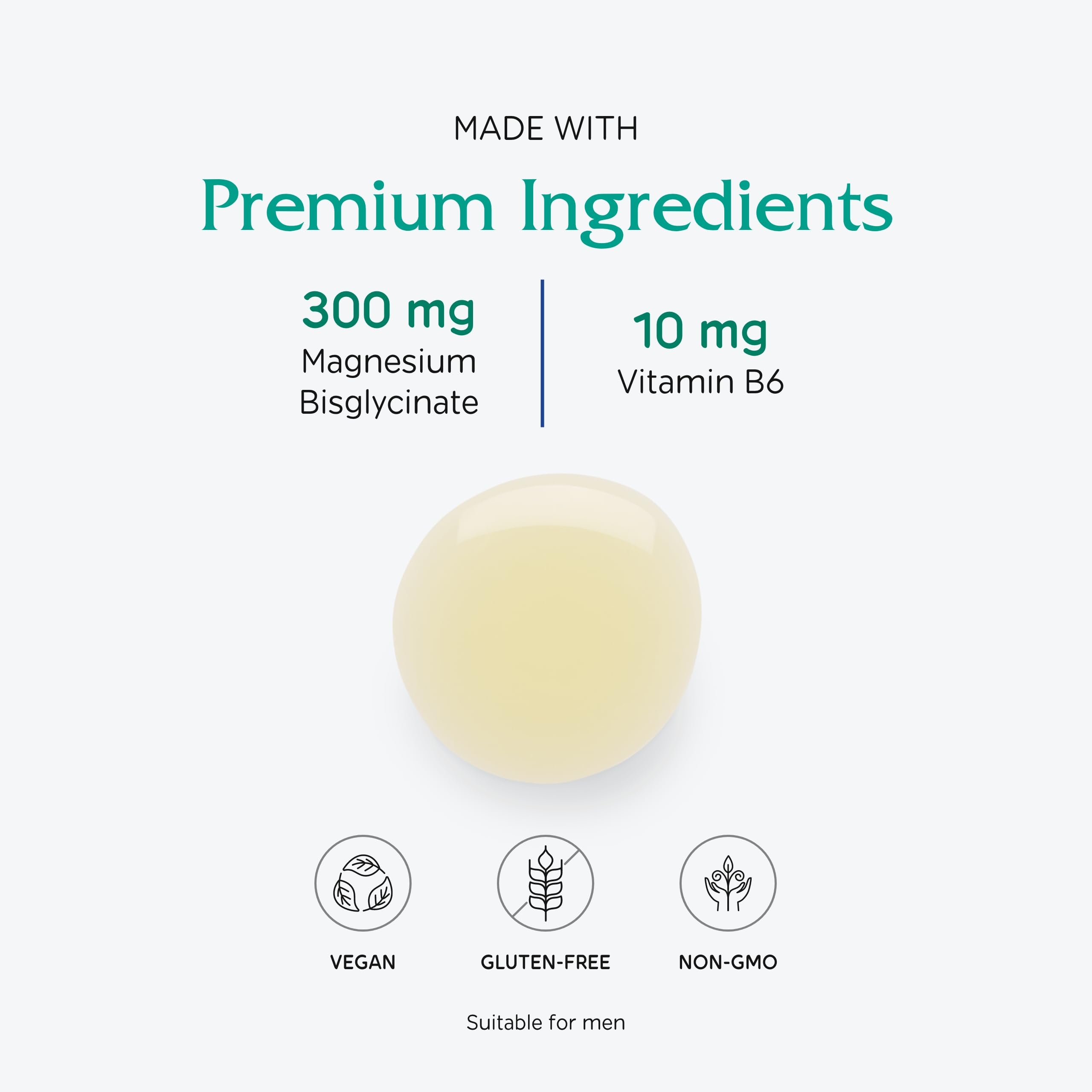 Vitanica Magnesium Tonic label close-up highlights orange flavor