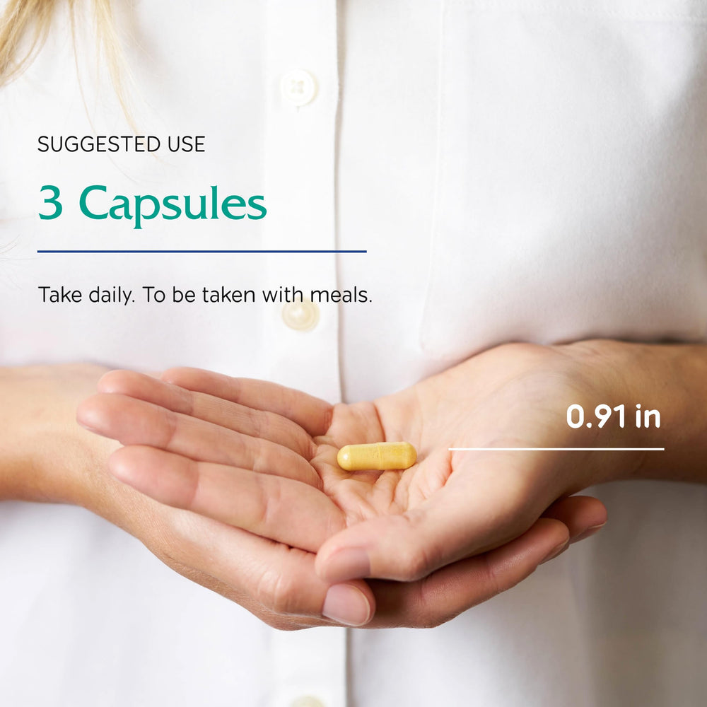 Vitanica Mid-Life Symmetry lifestyle use, depicts easy daily routine with vitamins.