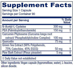 Vitanica NAC-PEA Extra capsules closeup for immune and antioxidant support