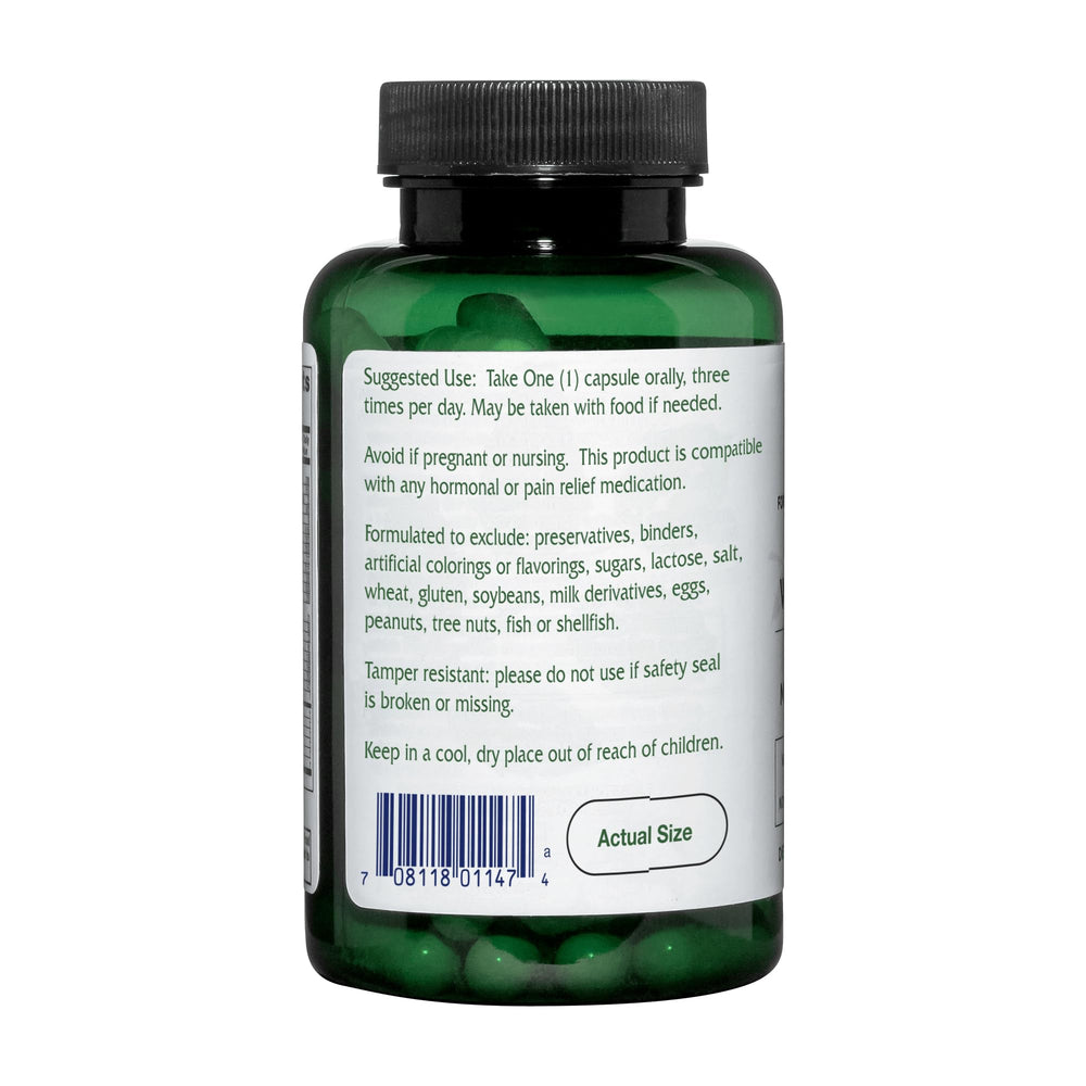 Vitanica NAC-PEA Extra label detail highlights vegan ingredients