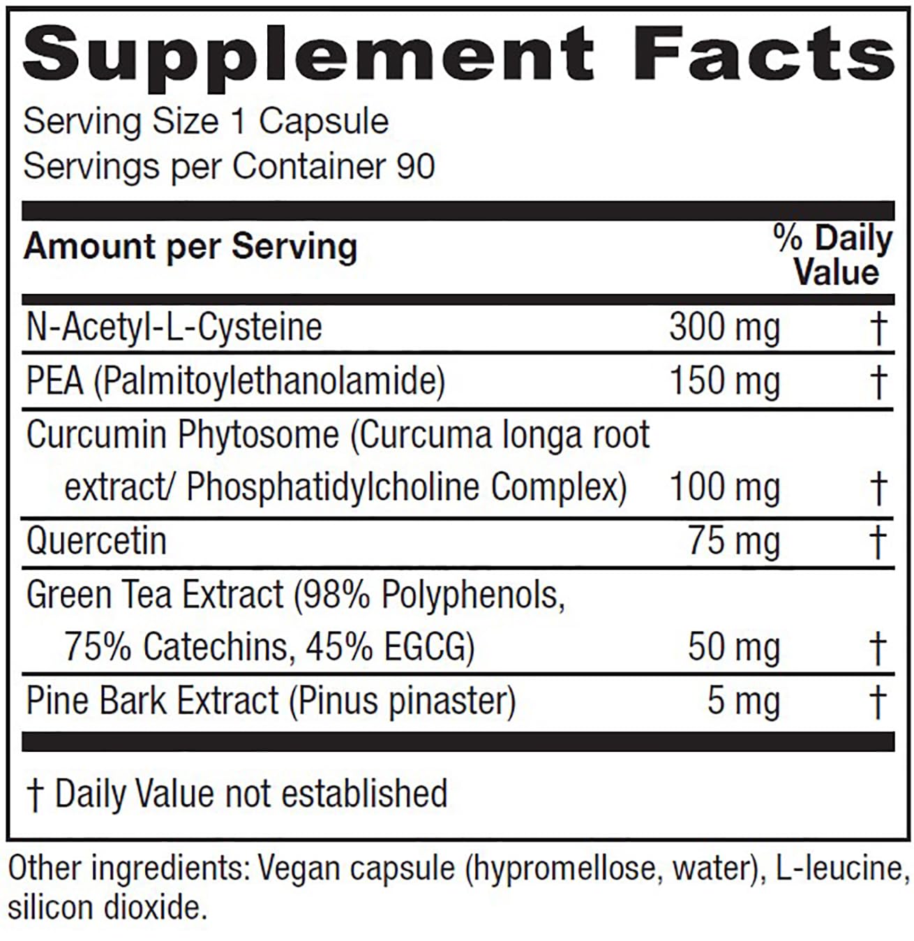 Vitanica NAC-PEA Extra capsule close-up for pelvic wellness