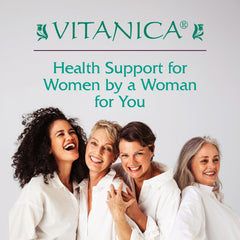 Daily use scene with Vitanica OsteoBlend capsules and water