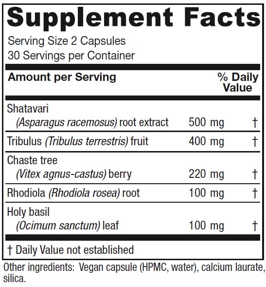 Close-up of vegan capsules indicating a non-GMO formula for adrenal support.