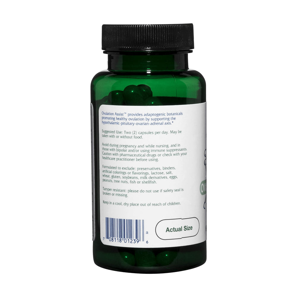 Vitanica Ovulation Assist Shatavari ingredient image suggests antioxidant and hormone-supportive potential