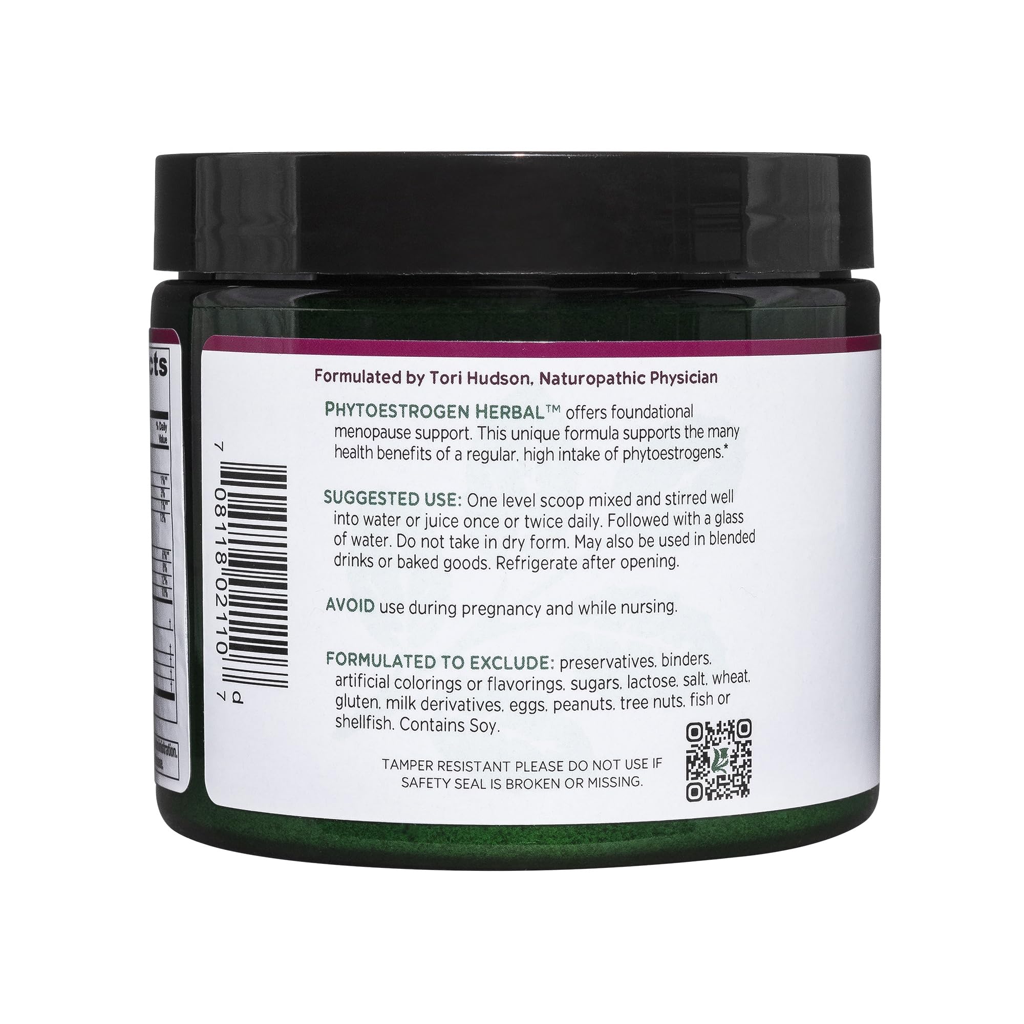Vitanica Phytoestrogen Herbal ingredient blend with botanicals