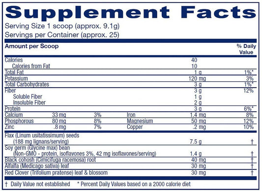 Vitanica Phytoestrogen powder scoop for easy daily dosage