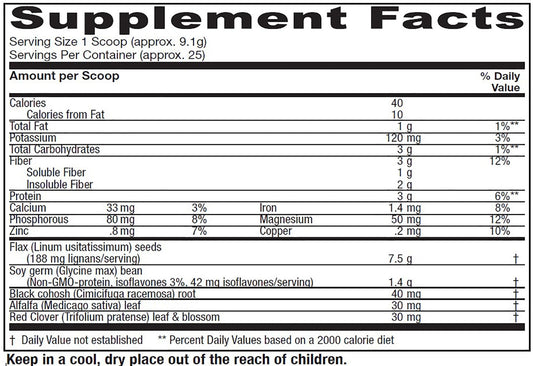 Vitanica Phytoestrogen Herbal powder scoop ready to use