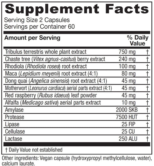 Vitanica Pregnancy Prep bottle label shows ingredients and dosage information.