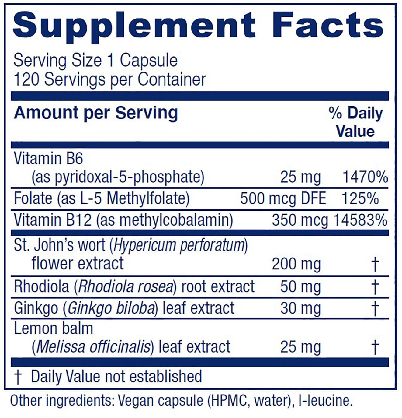 Vitanica Uplift capsules closeup showcases product form and mood support.