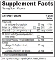 Vitanica Uplift capsules pack for daily mood support and emotional steadiness.
