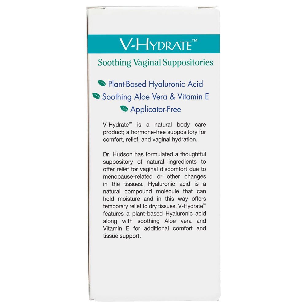 Vitanica V-Hydrate texture close-up emphasizes smooth, hydrating formula.