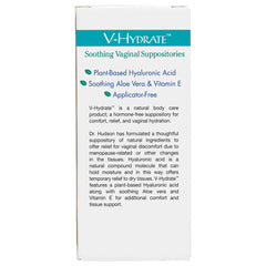 Vitanica V-Hydrate texture close-up emphasizes smooth, hydrating formula.