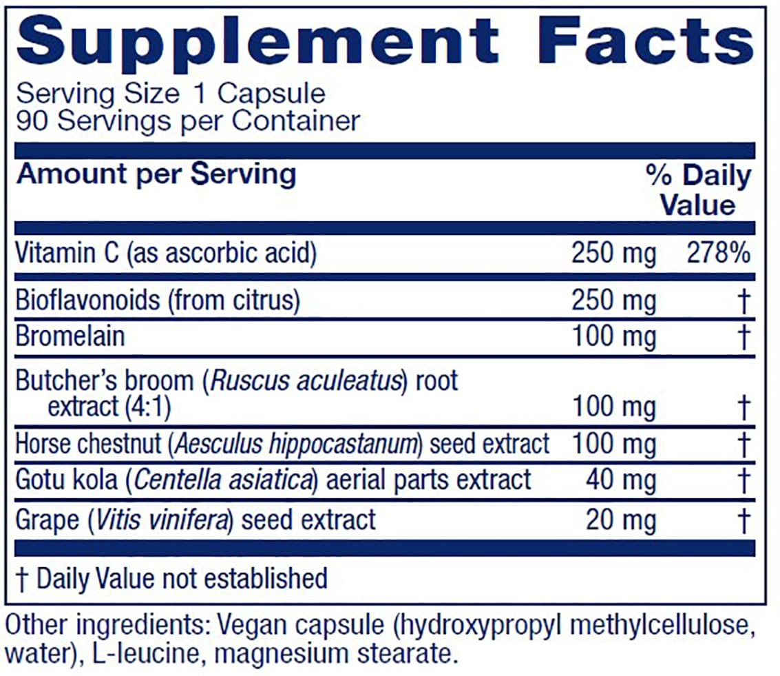 Vitanica VeinoBlend bottle pour for easy daily dosage.