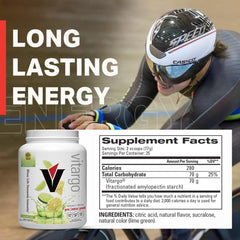 Athlete training scene with Vitargo to support endurance.