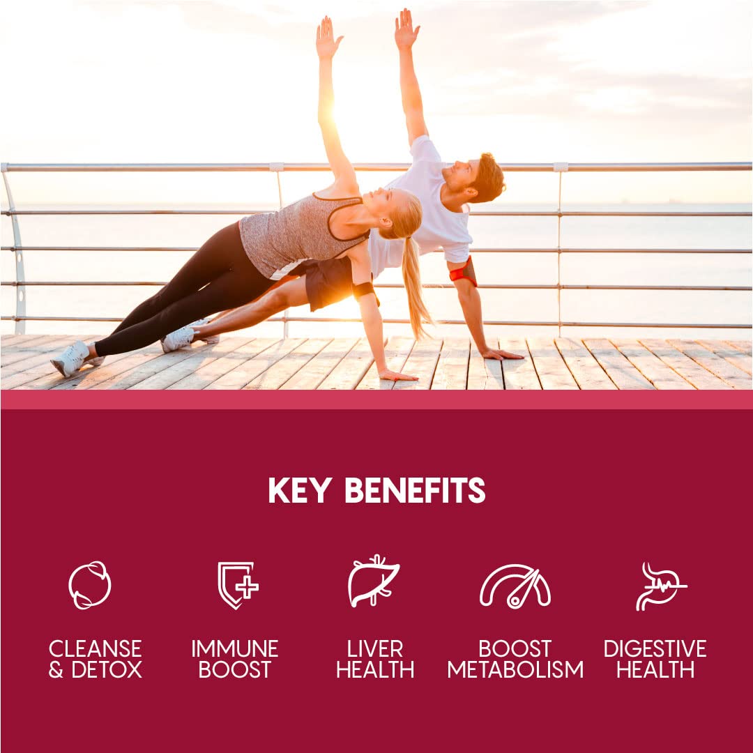 VITASEI Liver Cleanse capsules with milk thistle hint at potential metabolism support.