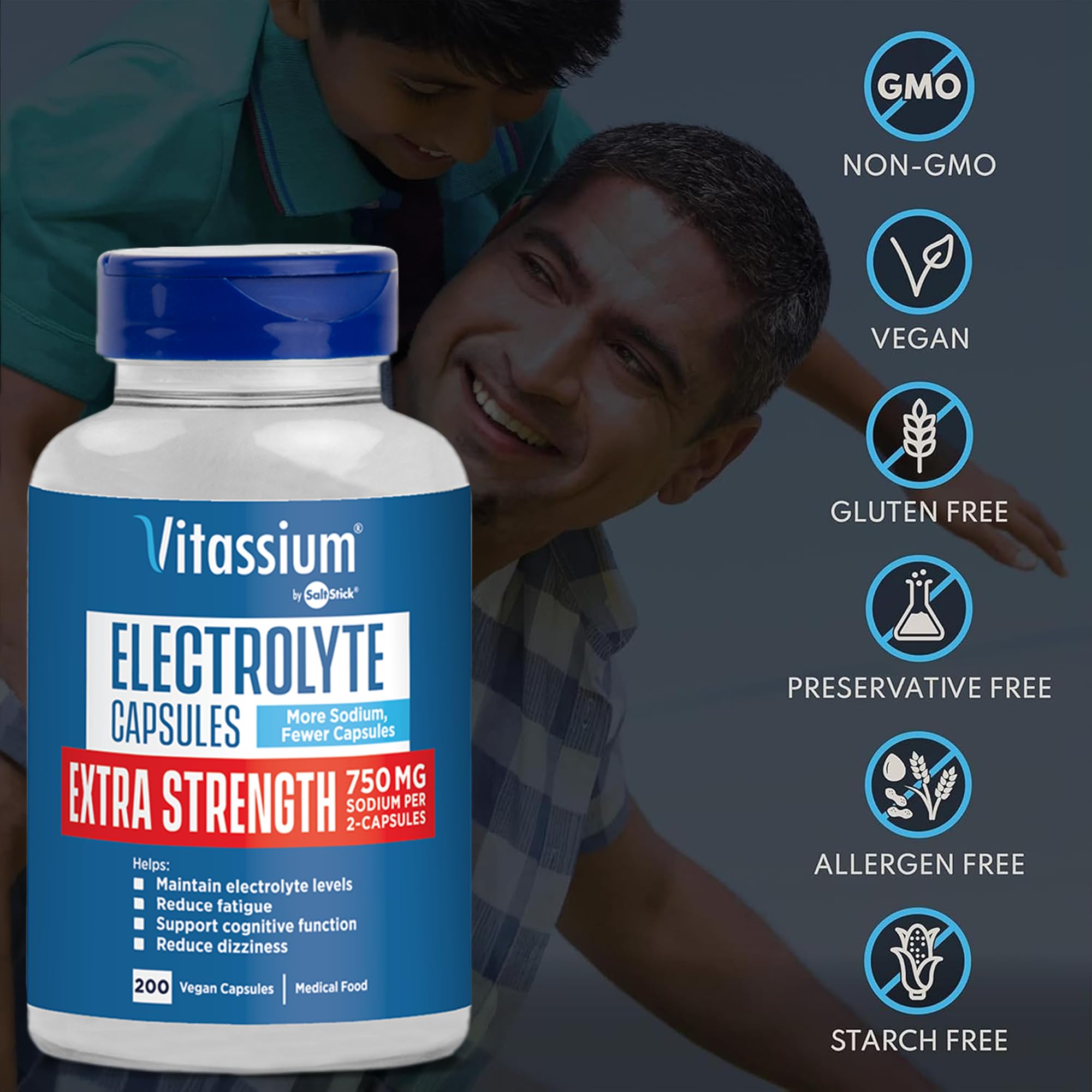Vitassium travel-size bottle ideal for busy daily routines
