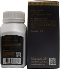 VitaTree Mega Sheep Placenta 80000 Max back panel listing micronutrients.