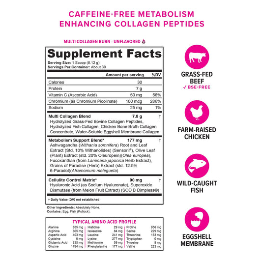 Scoop of Vitauthority collagen powder for easy daily servings