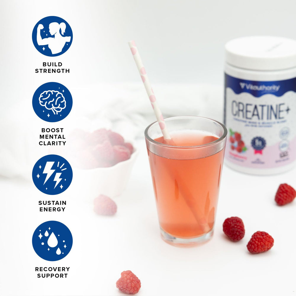 Vitauthority scoop with shake for post-workout fueling.