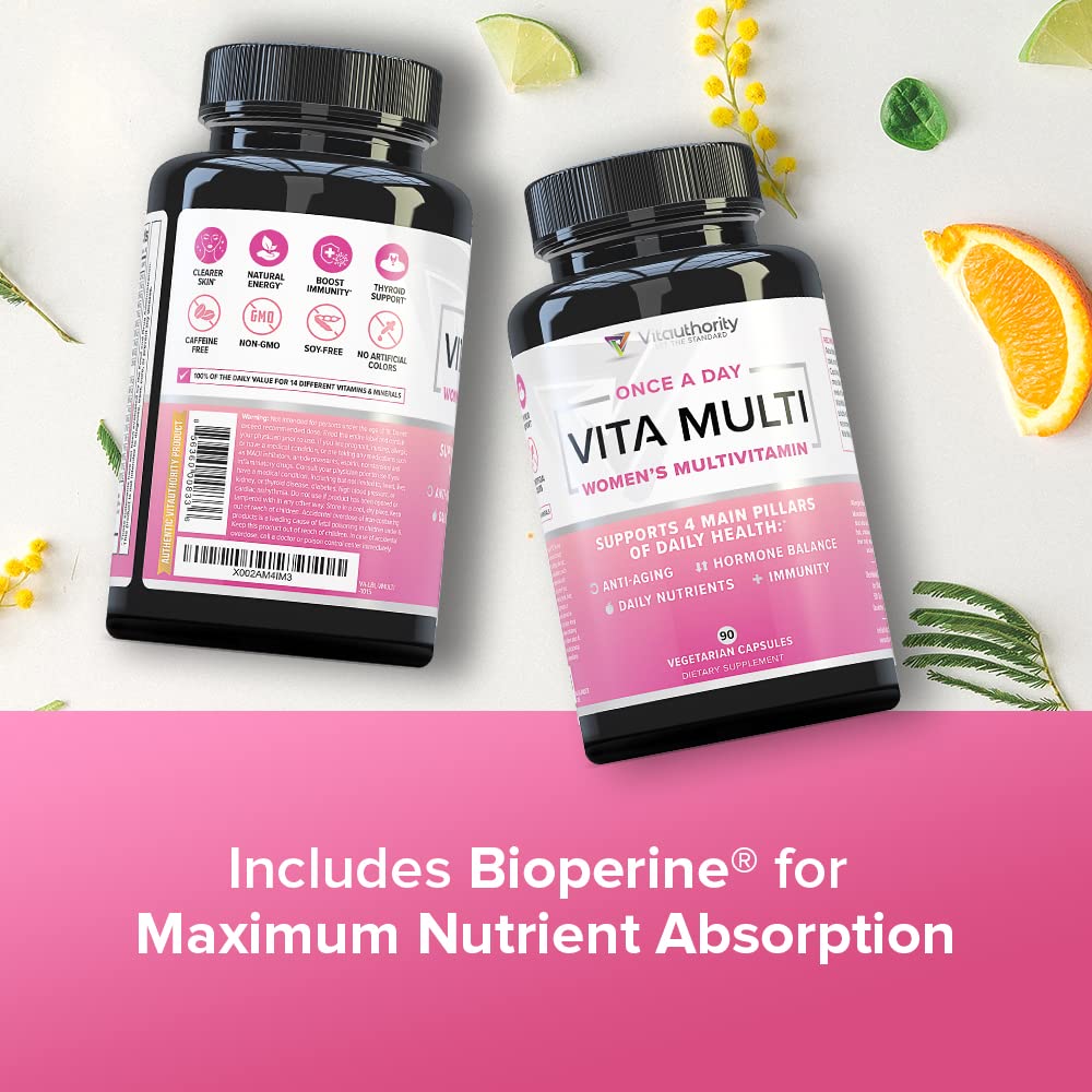 Vitauthority Estrogen balance focus with DIM outcome for clearer skin glow.