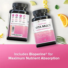 Vitauthority Estrogen balance focus with DIM outcome for clearer skin glow.