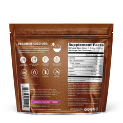 Vitauthority Packaging label displays product details and serving information.