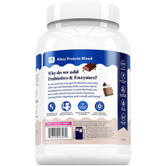 Colorful fruit alongside Vitauthority shake conveys energy support for busy routines