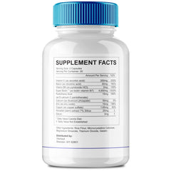 Vitavault GumAktiv capsules bottle closeup emphasizes convenient daily oral care.