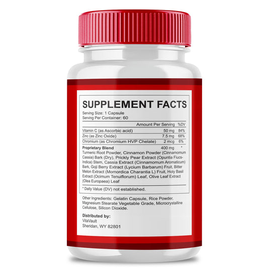 Vitavault Heart Freedom Capsules two-pack packaging for convenient daily energy.