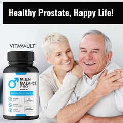 5-pack promo featuring Vitavault M.E.N Balance Pro bottles for ongoing routine