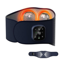 Vitavoco lower back massager front view with dual airbags for relief