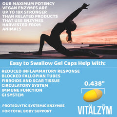 VITÄLZYM in a daily routine setting suggesting immune and joint support.